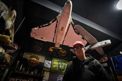 Artist's battlefield collection captures the lived experience of Ukraine's resistance to invasion