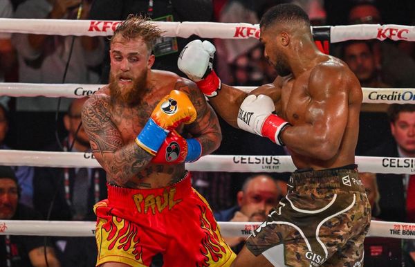 Anthony Joshua overwhelms Jake Paul in six to restore boxing sanity in Miami