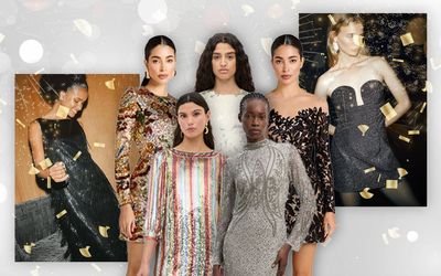 What to wear on NYE: Sequinned, velvet and metallic dresses for women