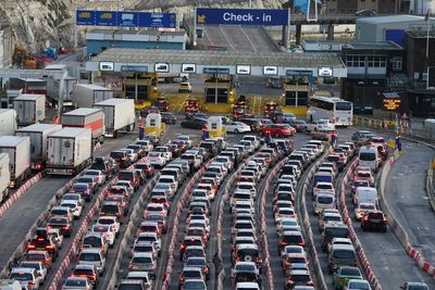 Christmas travel chaos at Port of Dover as IT issues cause long queues