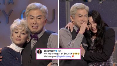 Bowen Yang Farewells SNL In Emotional Final Sketch Alongside Ariana Grande & Cher