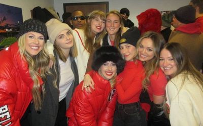 Taylor Swift Plays Auntie at Chiefs Game: Star Hoists Kelce Kids As Playoffs Slip Away