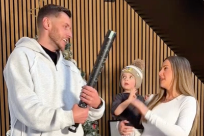 Pregnant Holly Hagan reveals gender of baby in sweet family moment