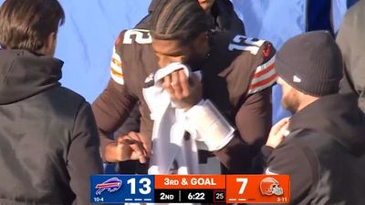 Browns’ Shedeur Sanders Suffers Bloody Hand Injury vs. Bills