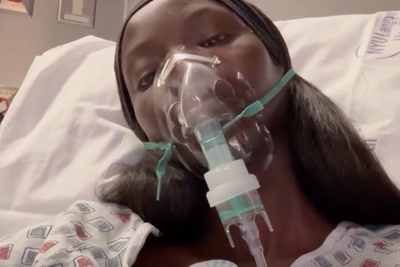 Supermodel shares secret battle with debilitating illness ‘destroying lungs’