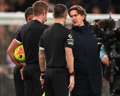 ‘The game is gone’: Thomas Frank fumes over VAR decisions in Spurs loss