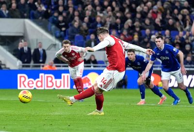 Everton 0-1 Arsenal: Gunners go top for Christmas as Viktor Gyokeres penalty secures narrow win