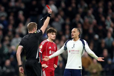 Tottenham: How many games will Xavi Simons and Cristian Romero miss after Liverpool red cards?