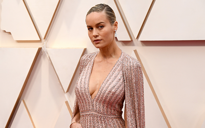 I'm a Strict Minimalism Lover, and Brie Larson's Wooden Living Room Just Showed Me How to Make Cool Neutrals Remarkably Feel Warm