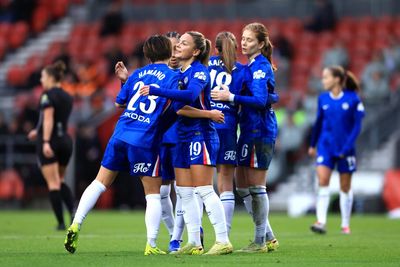 Chelsea hammer dismal Liverpool 9-1 and storm into Women’s League Cup semis