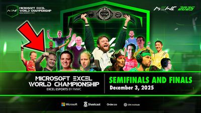 ‘LeBron James of Excel spreadsheets’ celebrates 2025 Microsoft Excel World Championships win — beat 256 other spreadsheet whizzes to claim the $60,000 first prize in Las Vegas tournament