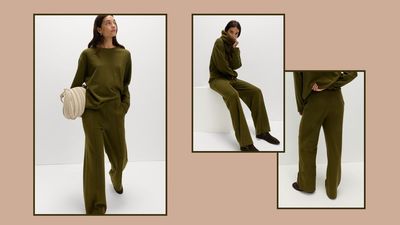 I practically live in my loungewear during the holidays and these cosy trousers are smart enough to wear outside too