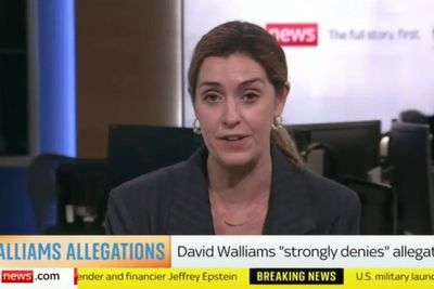 Sky News journalist swears on air while reporting on David Walliams