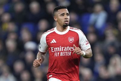 Gabriel Jesus may return to Arsenal starting line-up for cup tie – Mikel Arteta