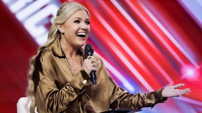 Erika Kirk’s Freudian slip about Charlie at a Turning Point event might be the greatest ever, and she grinned to make it worse