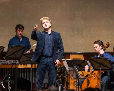 Hugh Cutting/ Refound review – countertenor’s darkly compelling recital is an imaginative treat