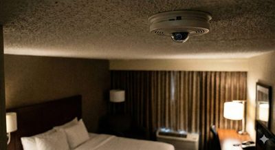 9 Hidden Spots in Hotel Rooms Where Spying Cameras Are Often Found
