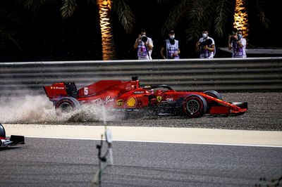 "I was on my way down already" at Ferrari in F1 2020, Vettel admits