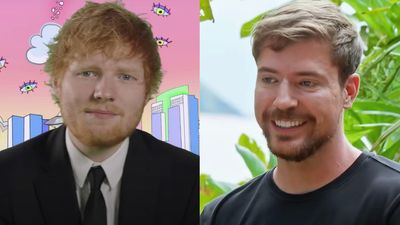 Mr. Beast Gave A Woman Money For Finding The 'Real' Celeb In A Lineup (And That Ed Sheeran Doppelgänger Would've Fooled Me)