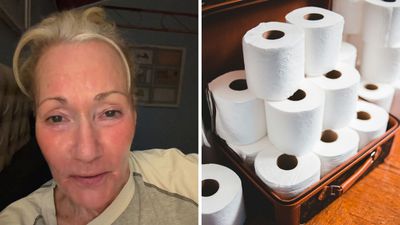 ‘I got it at the yard sale’: North Carolina woman uses mother’s bathroom. Then she looks at the toilet paper