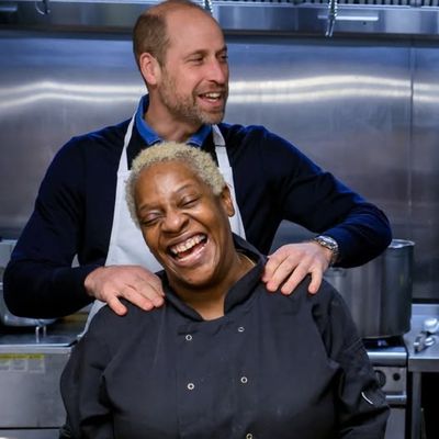 Why Prince William Couldn't Stop Laughing at a "Surprise" Involving "Banter" and a "Lot of Fun" During Charity Visit With Son Prince George