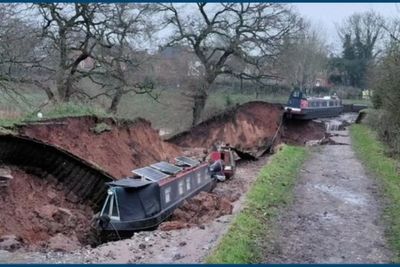 Whitchurch Shropshire Canal Sinkhole Forces Closures as Engineers Assess Damage
