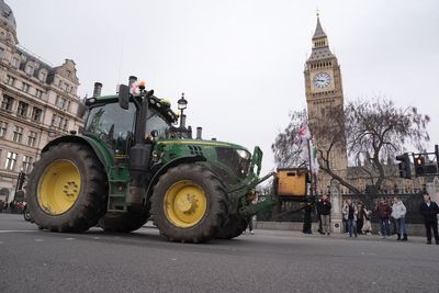 Ministers raise inheritance tax threshold for farmers in climbdown after protests