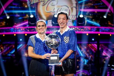 Strictly fans claim Nancy Xu 'can't hide her dislike' for Carlos Gu in tense moment after 'big fallout'