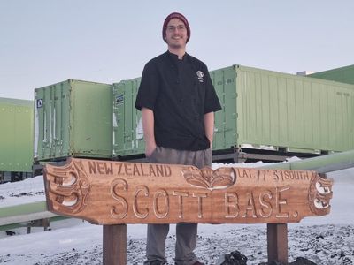 A tent, an electric stove and -40C temperatures: the chefs who cook ‘on ice’ in Antarctica