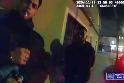 Moment burglars who used Grindr to trick victims into letting them into their homes arrested