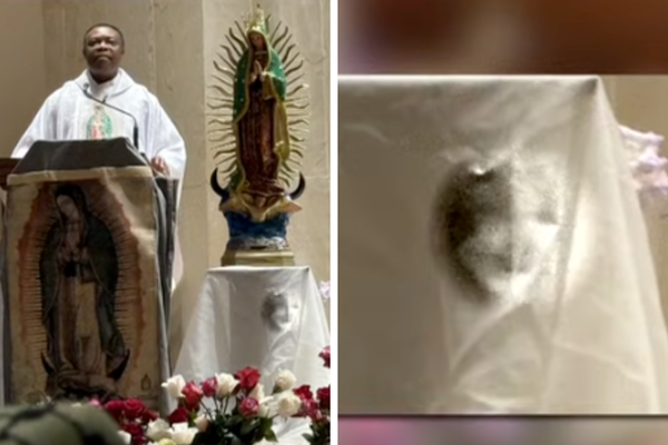 Vegas churchgoers report religious ‘miracle’ appearing during mass