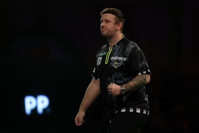 Tearful Callan Rydz admits to struggles after stunning World Darts Championship win: ‘I wish I was at home’