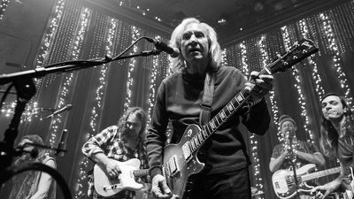 “I saw these guys play two years ago, and thought, ‘I’d love to be in a band like that.’ Be careful what you pray for”: Joe Walsh joins The War on Drugs as their surprise guitar hero guest for annual benefit show