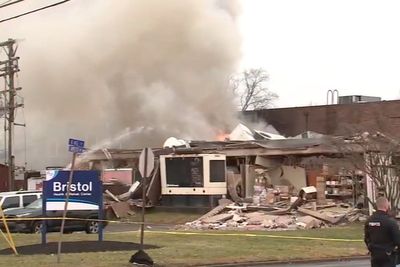 Gas explosion at a Pennsylvania nursing home traps people inside, authorities say