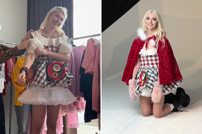 Taylor Momsen dons Cindy Lou Who dress 25 years after iconic Grinch film