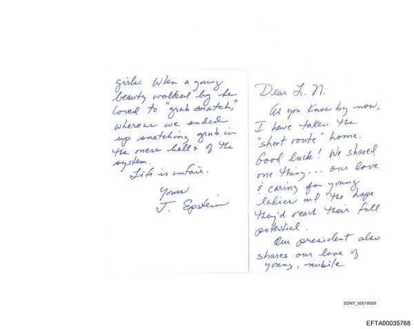 DOJ Claims Damning Epstein Letter to Larry Nassar Naming Trump is 'Fake'