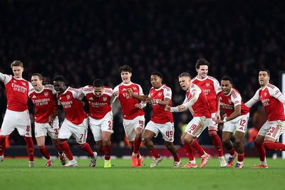 Arsenal outlast Crystal Palace in marathon shootout to reach Carabao Cup semi-finals