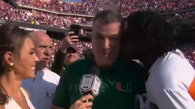 Michael Irvin Explained ‘Godfather Kiss’ for Mario Cristobal After Miami Beat Texas A&M