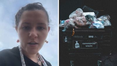 ‘I’m carrying 50 pounds of wet hot cheese’: Brewster Street Icehouse worker in Texas takes leftover cheese to the dumpster. Then she tosses it in