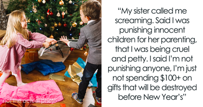 Aunt Declares ‘No Christmas Gifts’ For Unruly Niblings, Faces Backlash From Her Extremely Angry Sis