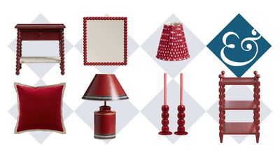 I Can’t Stop Shopping the OKA Sale, and These 'Unexpected Red' Pieces Are the Reason Why