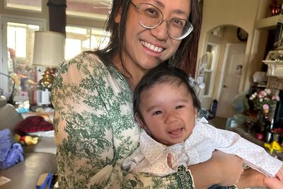 'The best gift ever': Baby is born after the rarest of pregnancies, defying all odds