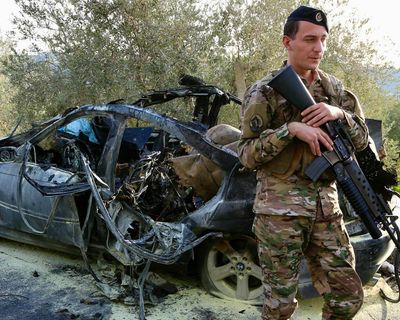 Israel strikes southern Lebanon as deadline to disarm Hezbollah nears