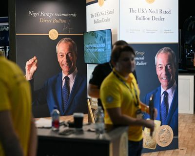 Farage criticised for £400,000 job promoting physical gold as pension investment
