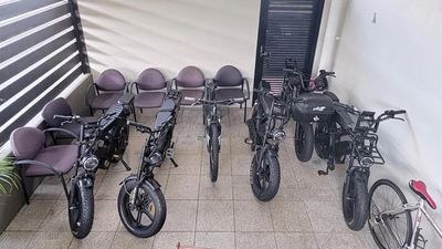 Holiday warning after hoard of stolen e-bikes uncovered