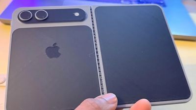 Surely this won't be what the iPhone Fold really looks like