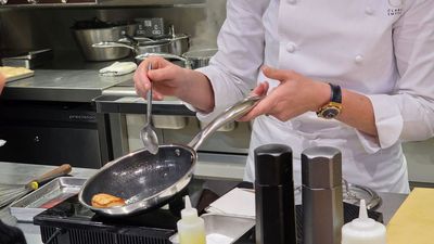 I went behind the scenes in a Michelin-starred chef's kitchen — here's 3 things I learned
