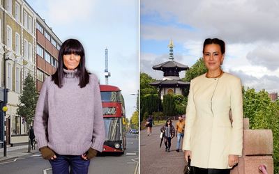 Where Claudia Winkleman and her half-sister Sophie live — and their former homes, from north London to LA