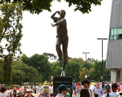 ‘Am I allowed to hold it?’: behind the seams of the MCG’s Shane Warne exhibition