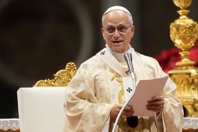 Pope Leo speaks out on conflict in Gaza as he leads Christmas Day Mass